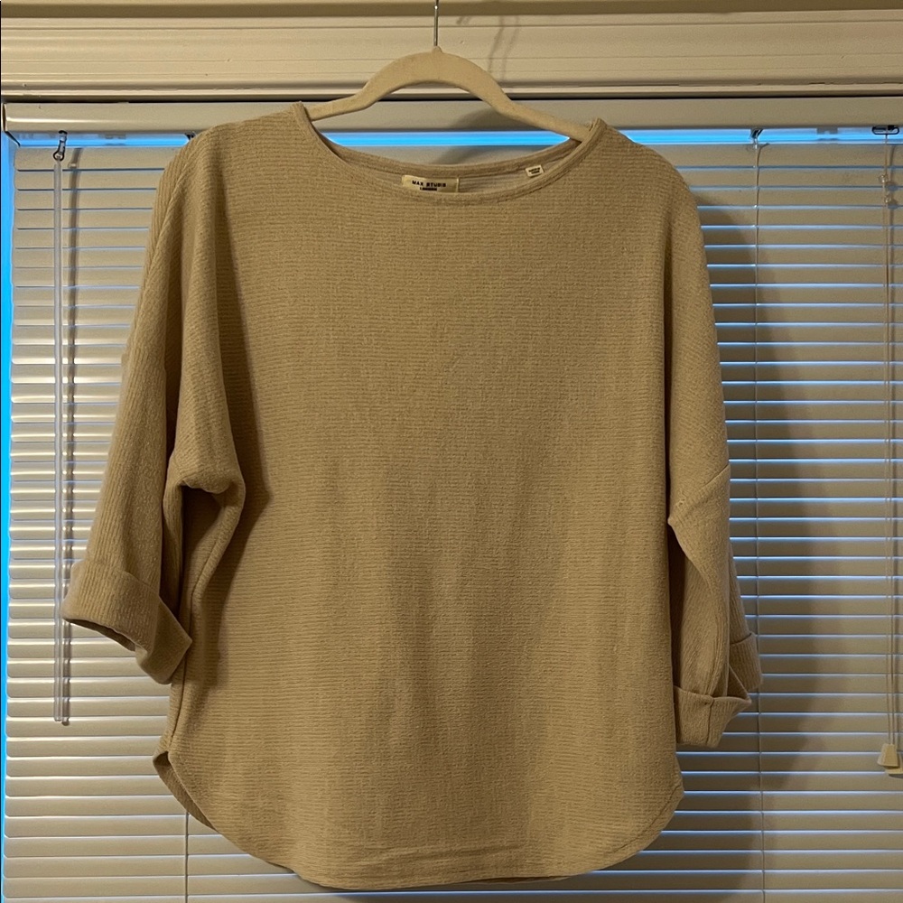 Elegant Beige Women's Blouse